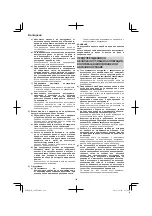 Предварительный просмотр 148 страницы Hitachi G 14DSL Handling Instructions Manual