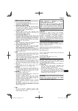 Предварительный просмотр 161 страницы Hitachi G 14DSL Handling Instructions Manual