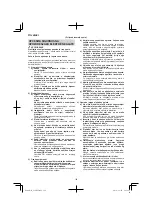 Предварительный просмотр 162 страницы Hitachi G 14DSL Handling Instructions Manual