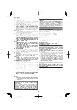 Предварительный просмотр 168 страницы Hitachi G 14DSL Handling Instructions Manual