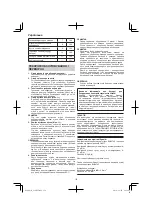 Предварительный просмотр 176 страницы Hitachi G 14DSL Handling Instructions Manual