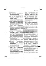 Предварительный просмотр 179 страницы Hitachi G 14DSL Handling Instructions Manual