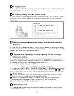 Предварительный просмотр 5 страницы Hitachi G 14DSL Technical Data And Service Manual