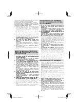 Preview for 4 page of Hitachi G 18DSL Handling Instructions Manual