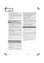 Предварительный просмотр 8 страницы Hitachi G 18SCY Handling Instructions Manual