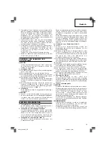 Предварительный просмотр 17 страницы Hitachi G 18SCY Handling Instructions Manual