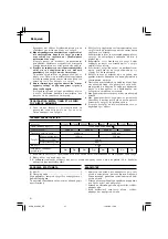 Предварительный просмотр 22 страницы Hitachi G 18SCY Handling Instructions Manual