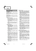 Предварительный просмотр 26 страницы Hitachi G 18SCY Handling Instructions Manual