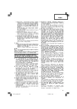 Предварительный просмотр 27 страницы Hitachi G 18SCY Handling Instructions Manual