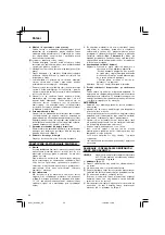 Предварительный просмотр 30 страницы Hitachi G 18SCY Handling Instructions Manual