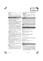 Предварительный просмотр 31 страницы Hitachi G 18SCY Handling Instructions Manual