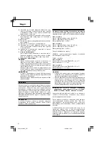 Предварительный просмотр 38 страницы Hitachi G 18SCY Handling Instructions Manual