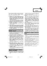 Предварительный просмотр 41 страницы Hitachi G 18SCY Handling Instructions Manual