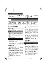 Предварительный просмотр 42 страницы Hitachi G 18SCY Handling Instructions Manual