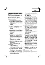 Предварительный просмотр 45 страницы Hitachi G 18SCY Handling Instructions Manual