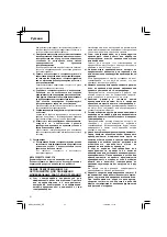 Предварительный просмотр 52 страницы Hitachi G 18SCY Handling Instructions Manual