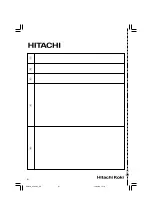 Предварительный просмотр 68 страницы Hitachi G 18SCY Handling Instructions Manual