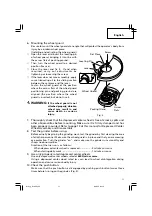 Preview for 11 page of Hitachi G 18SE3 Safety Instructions And Instruction Manual