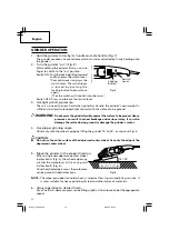 Preview for 12 page of Hitachi G 18SE3 Safety Instructions And Instruction Manual