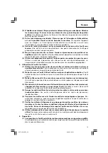 Preview for 19 page of Hitachi G 18SE3 Safety Instructions And Instruction Manual