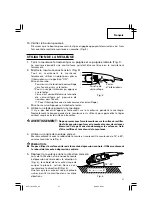 Preview for 27 page of Hitachi G 18SE3 Safety Instructions And Instruction Manual