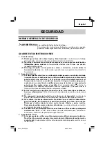 Preview for 33 page of Hitachi G 18SE3 Safety Instructions And Instruction Manual