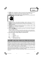 Preview for 37 page of Hitachi G 18SE3 Safety Instructions And Instruction Manual