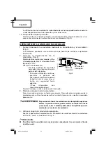 Preview for 42 page of Hitachi G 18SE3 Safety Instructions And Instruction Manual