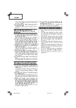 Preview for 10 page of Hitachi G 18SH2 Handling Instructions Manual