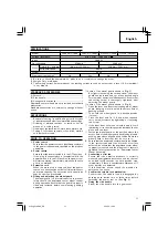 Preview for 11 page of Hitachi G 18SH2 Handling Instructions Manual