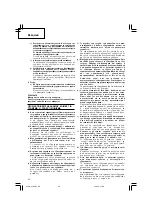 Preview for 22 page of Hitachi G 18SH2 Handling Instructions Manual