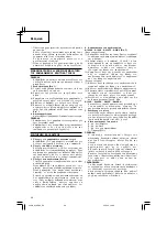 Preview for 26 page of Hitachi G 18SH2 Handling Instructions Manual