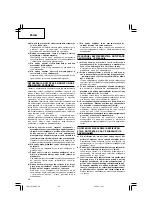 Preview for 30 page of Hitachi G 18SH2 Handling Instructions Manual