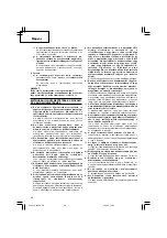 Preview for 36 page of Hitachi G 18SH2 Handling Instructions Manual