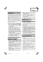 Preview for 37 page of Hitachi G 18SH2 Handling Instructions Manual