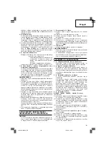 Preview for 39 page of Hitachi G 18SH2 Handling Instructions Manual