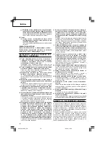 Preview for 42 page of Hitachi G 18SH2 Handling Instructions Manual