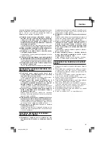 Preview for 43 page of Hitachi G 18SH2 Handling Instructions Manual