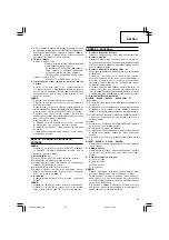 Preview for 45 page of Hitachi G 18SH2 Handling Instructions Manual