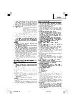 Preview for 51 page of Hitachi G 18SH2 Handling Instructions Manual