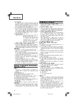 Preview for 64 page of Hitachi G 18SH2 Handling Instructions Manual