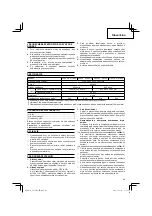 Preview for 69 page of Hitachi G 18SH2 Handling Instructions Manual