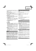 Preview for 71 page of Hitachi G 18SH2 Handling Instructions Manual