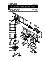 Preview for 31 page of Hitachi G 18SH2 Technical Data And Service Manual