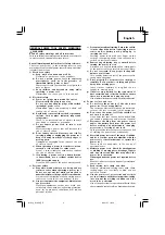 Preview for 5 page of Hitachi G 18SS Handling Instructions Manual