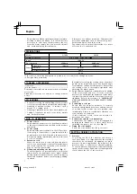 Preview for 8 page of Hitachi G 18SS Handling Instructions Manual