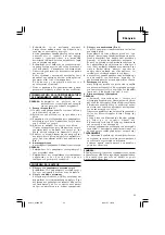 Preview for 23 page of Hitachi G 18SS Handling Instructions Manual