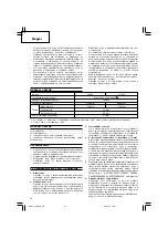 Preview for 34 page of Hitachi G 18SS Handling Instructions Manual