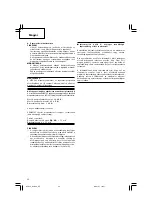 Preview for 36 page of Hitachi G 18SS Handling Instructions Manual