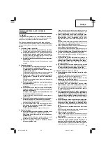 Preview for 43 page of Hitachi G 18SS Handling Instructions Manual